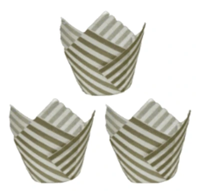 קאפקייקס פסים 20 יחידות